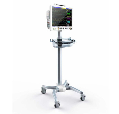 New Design Modern Hospital Monitor Cart Medical Instrument Patient Monitor Trolley