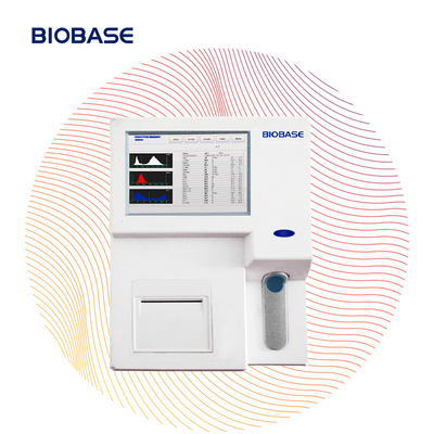 Biobase China new product free cbc readyshipe blood test machine hematology analyzer for lab hospital 580*470*590mm(W*D*H)